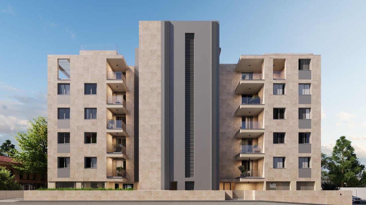 2-bedrooms apartments in Limassol, Cyprus.