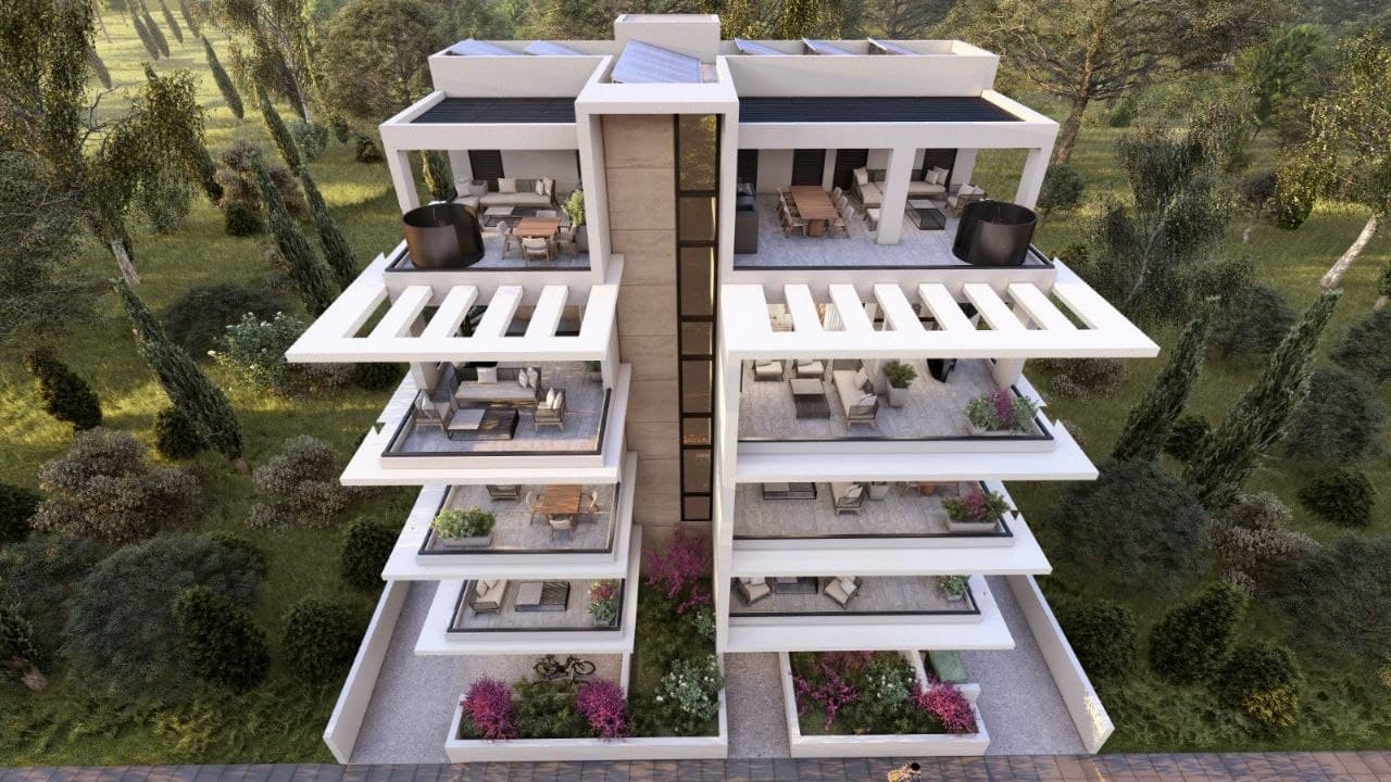 2-bedrooms apartments in Larnaca, Cyprus.