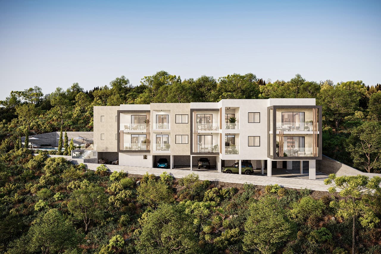 1-bedrooms apartments in Paphos, Cyprus.