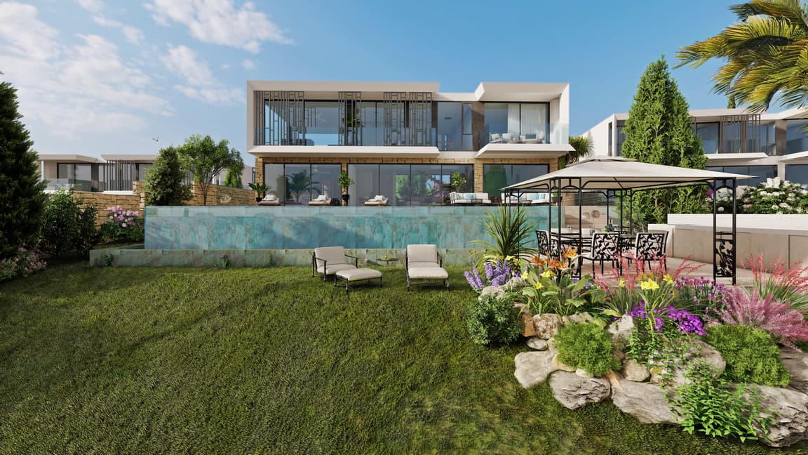 3-bedrooms house in Paphos, Cyprus.