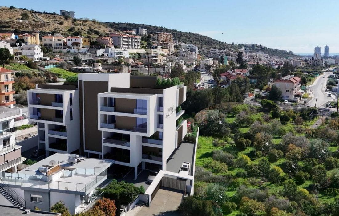 2-bedrooms apartments in Limassol, Cyprus.