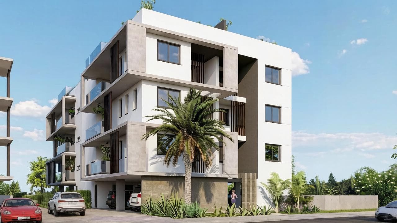 1-bedrooms apartments in Larnaca, Cyprus.