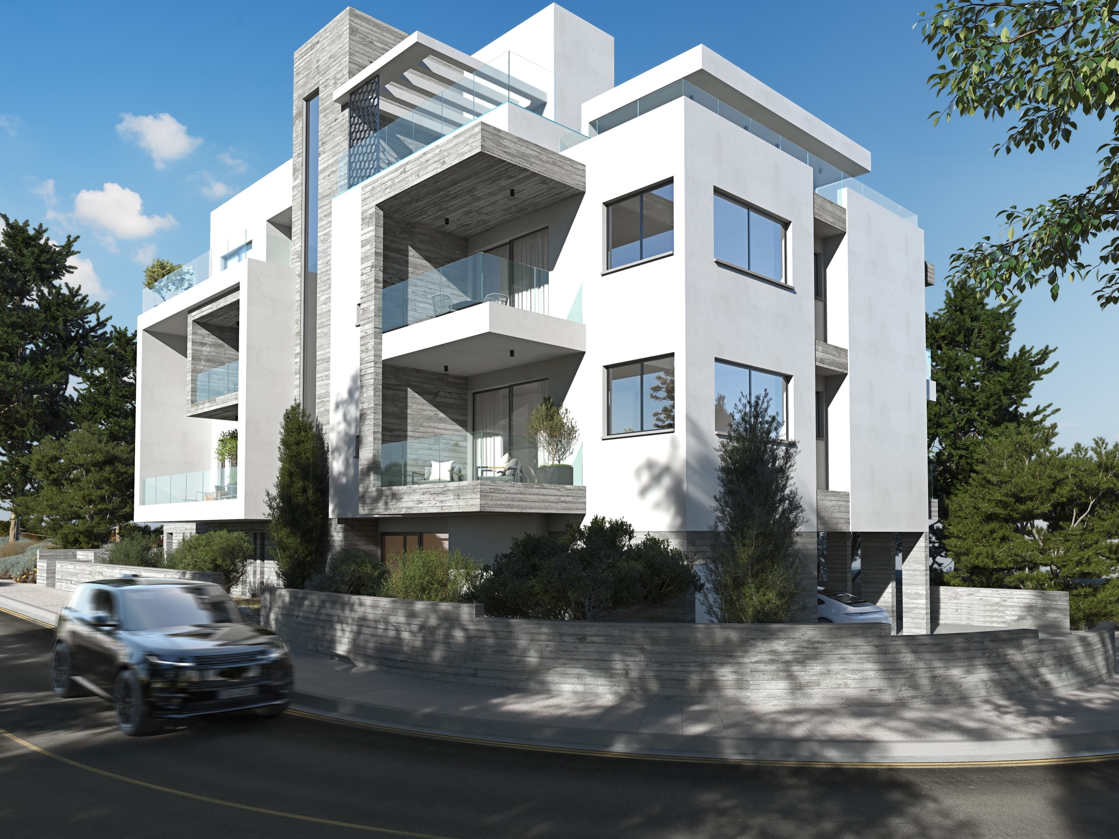 2-bedrooms apartments in Paphos, Cyprus.