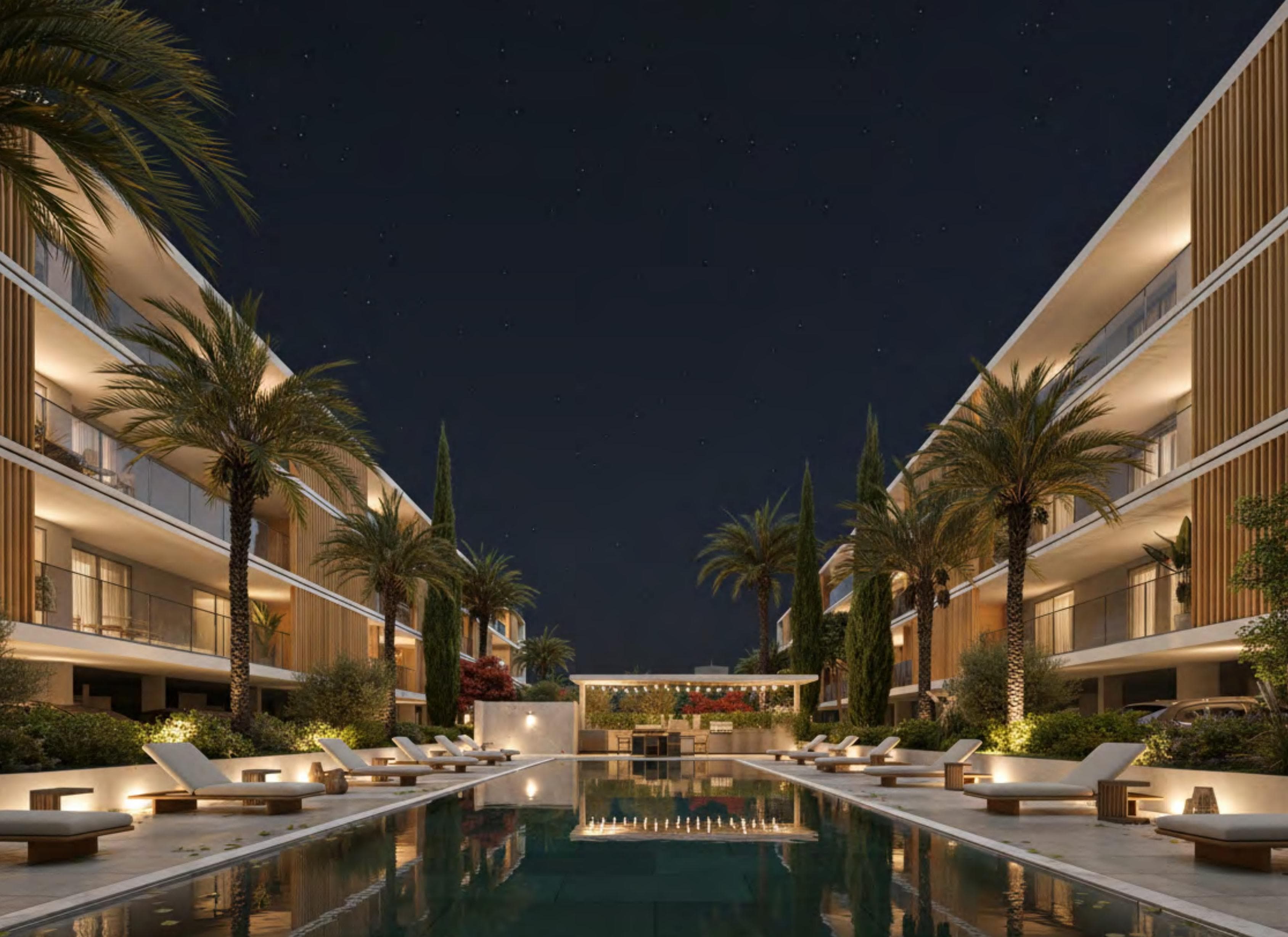 2-bedrooms apartments in Paphos, Cyprus.