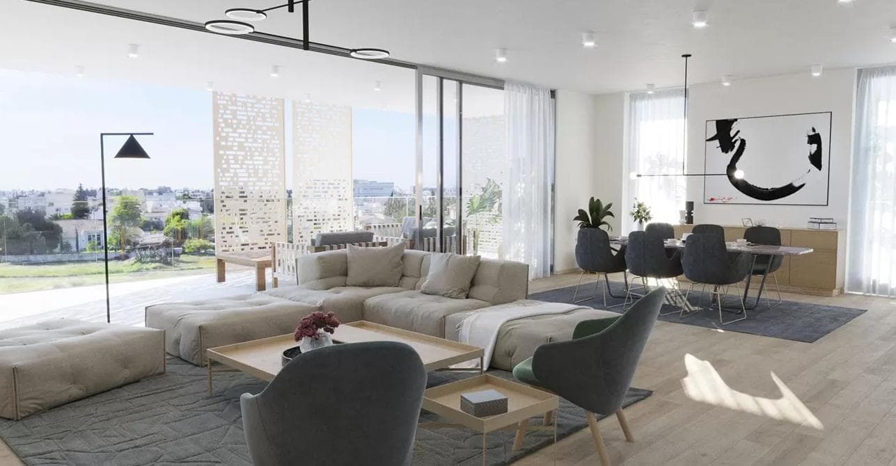 4-bedrooms apartments in Nicosia, Cyprus.