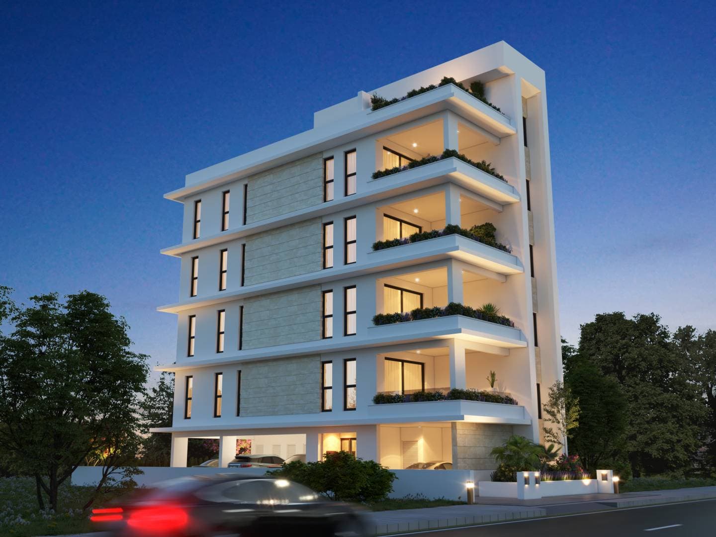 2-bedrooms apartments in Larnaca, Cyprus.