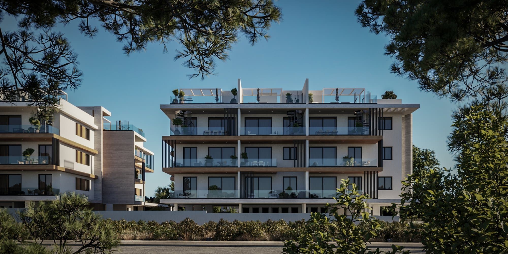 3-bedrooms apartments in Larnaca, Cyprus.