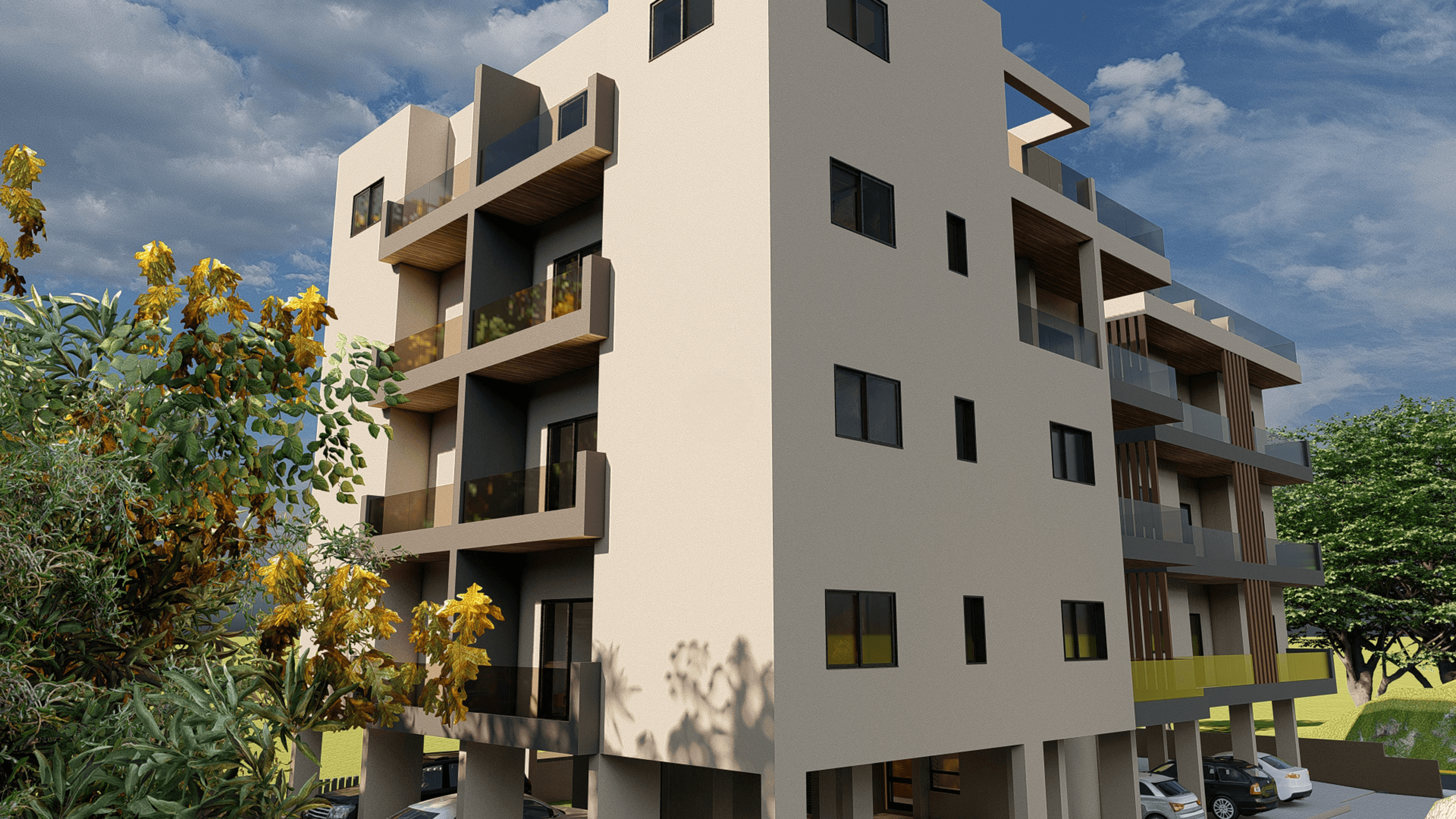 3-bedrooms apartments in Limassol, Cyprus.