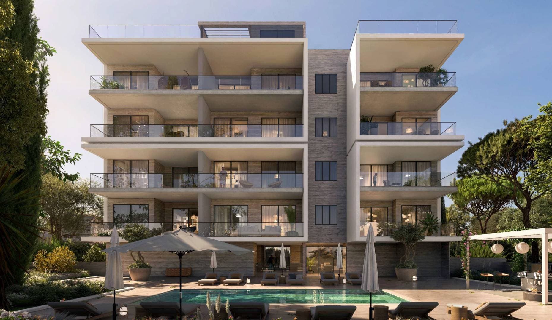 1-bedrooms apartments in Limassol, Cyprus.