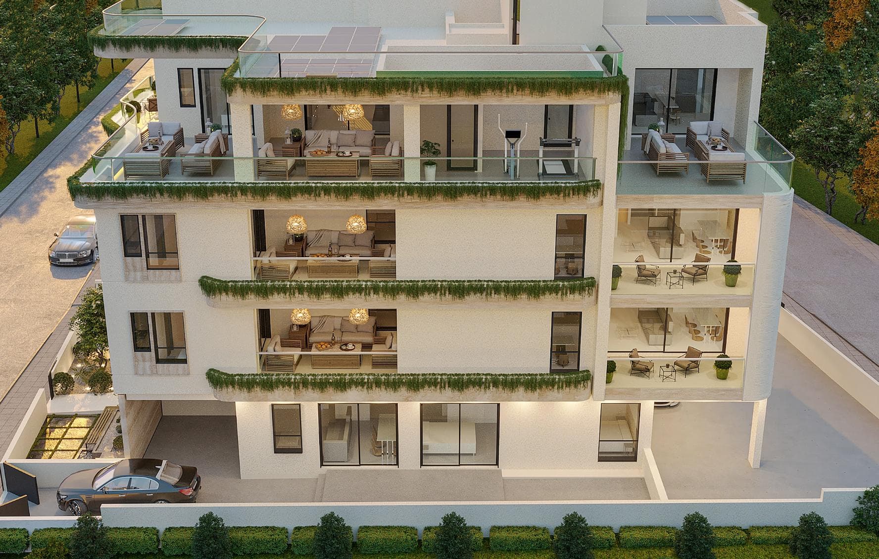 2-bedrooms apartments in Paphos, Cyprus.
