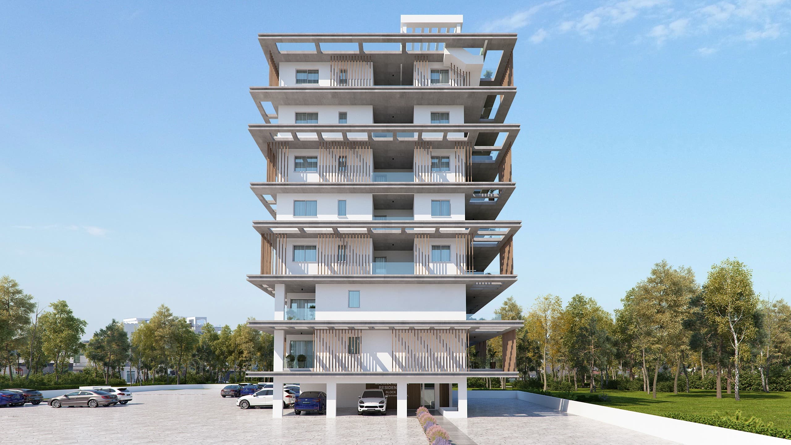 2-bedrooms apartments in Larnaca, Cyprus.