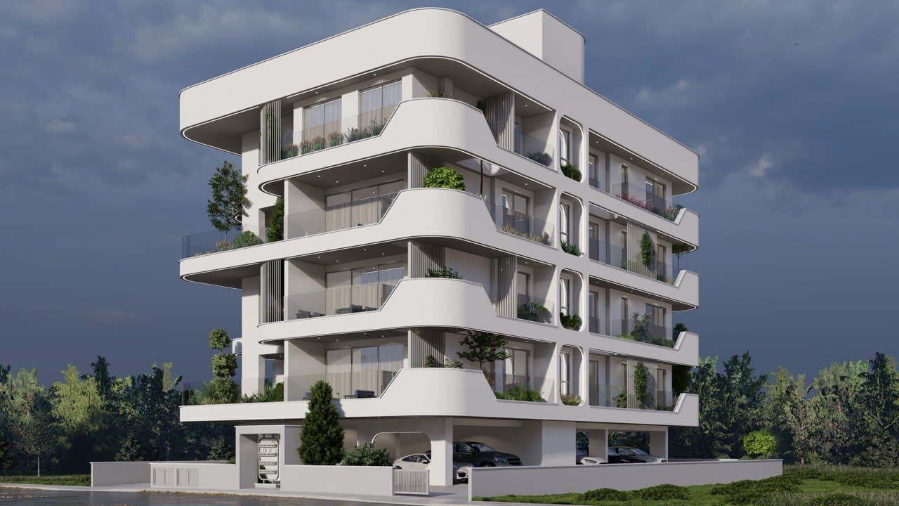2-bedrooms apartments in Limassol, Cyprus.