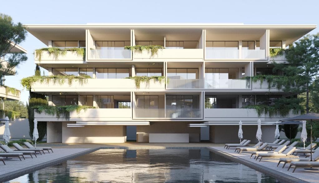3-bedrooms apartments in Paphos, Cyprus.