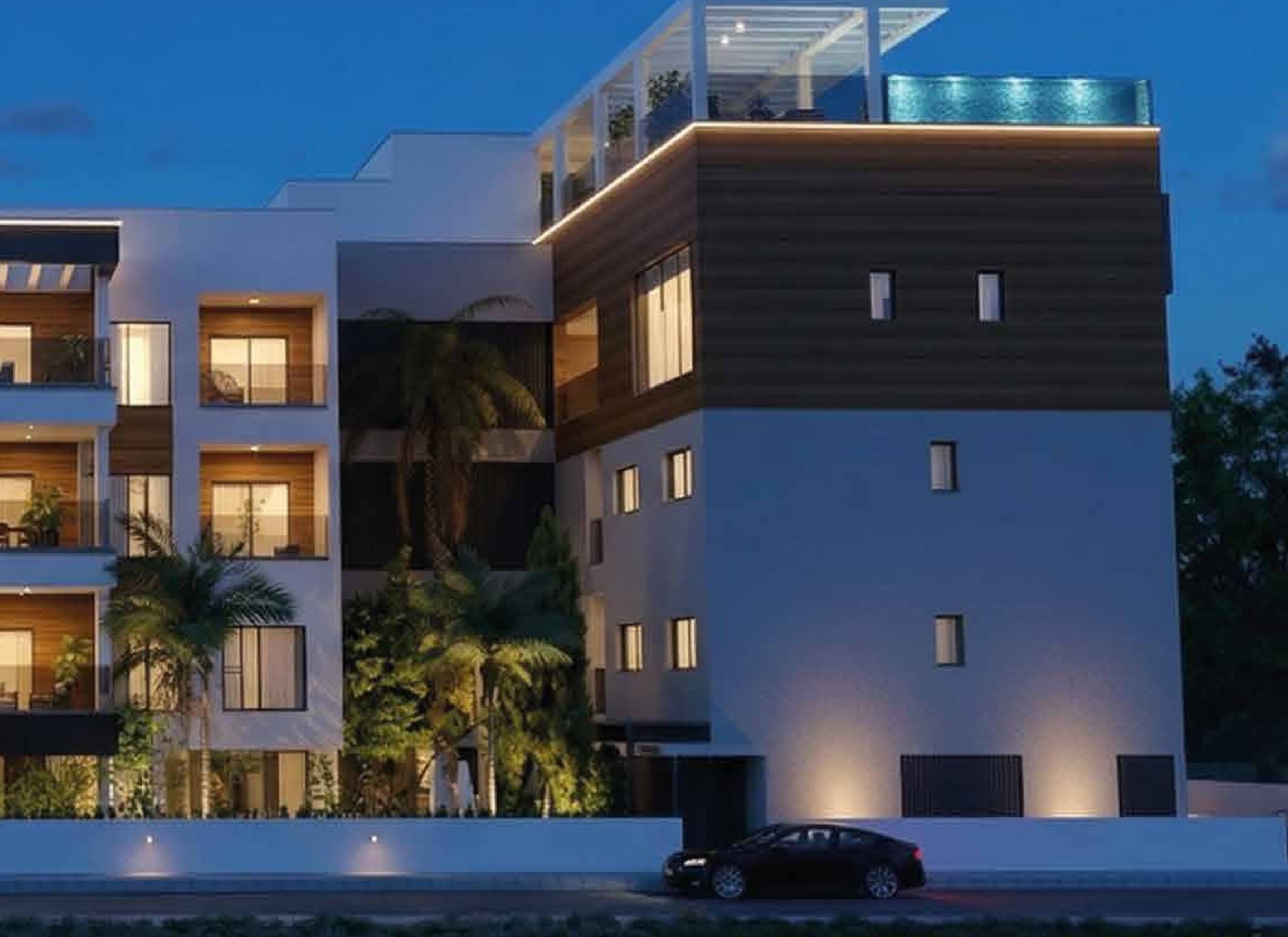 3-bedrooms apartments in Limassol, Cyprus.