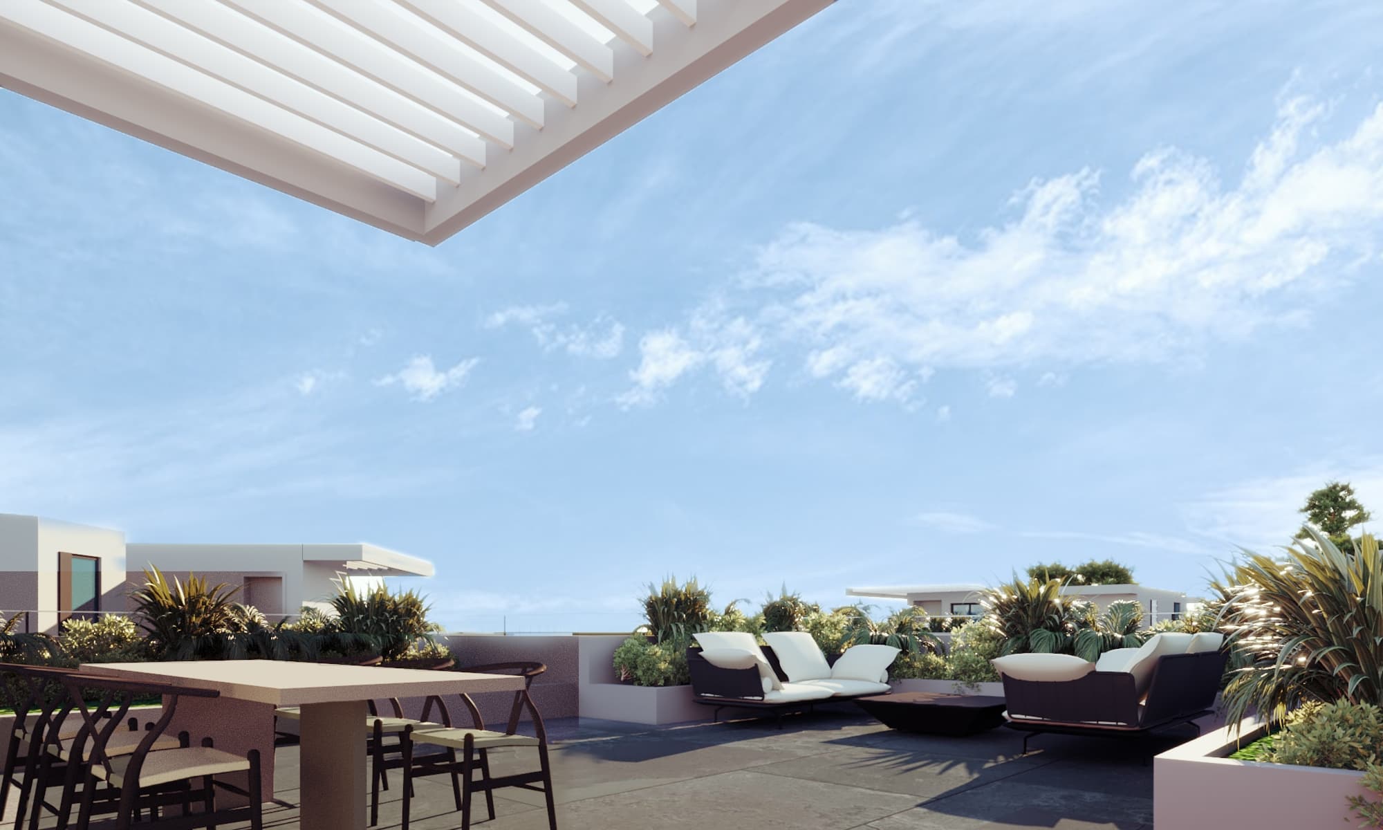2-bedrooms apartments in Larnaca, Cyprus.