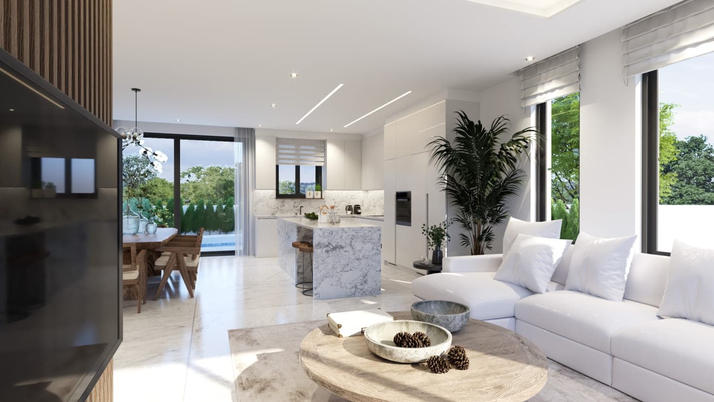 3-bedrooms house in Famagusta, Cyprus.