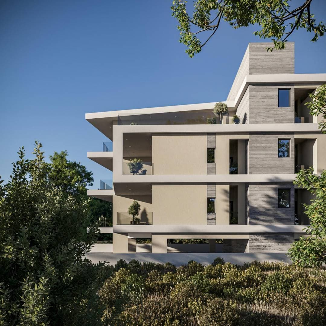 2-bedrooms apartments in Limassol, Cyprus.