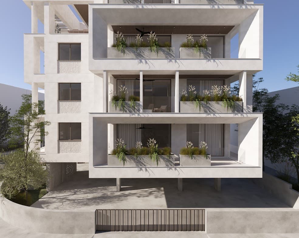 2-bedrooms apartments in Larnaca, Cyprus.