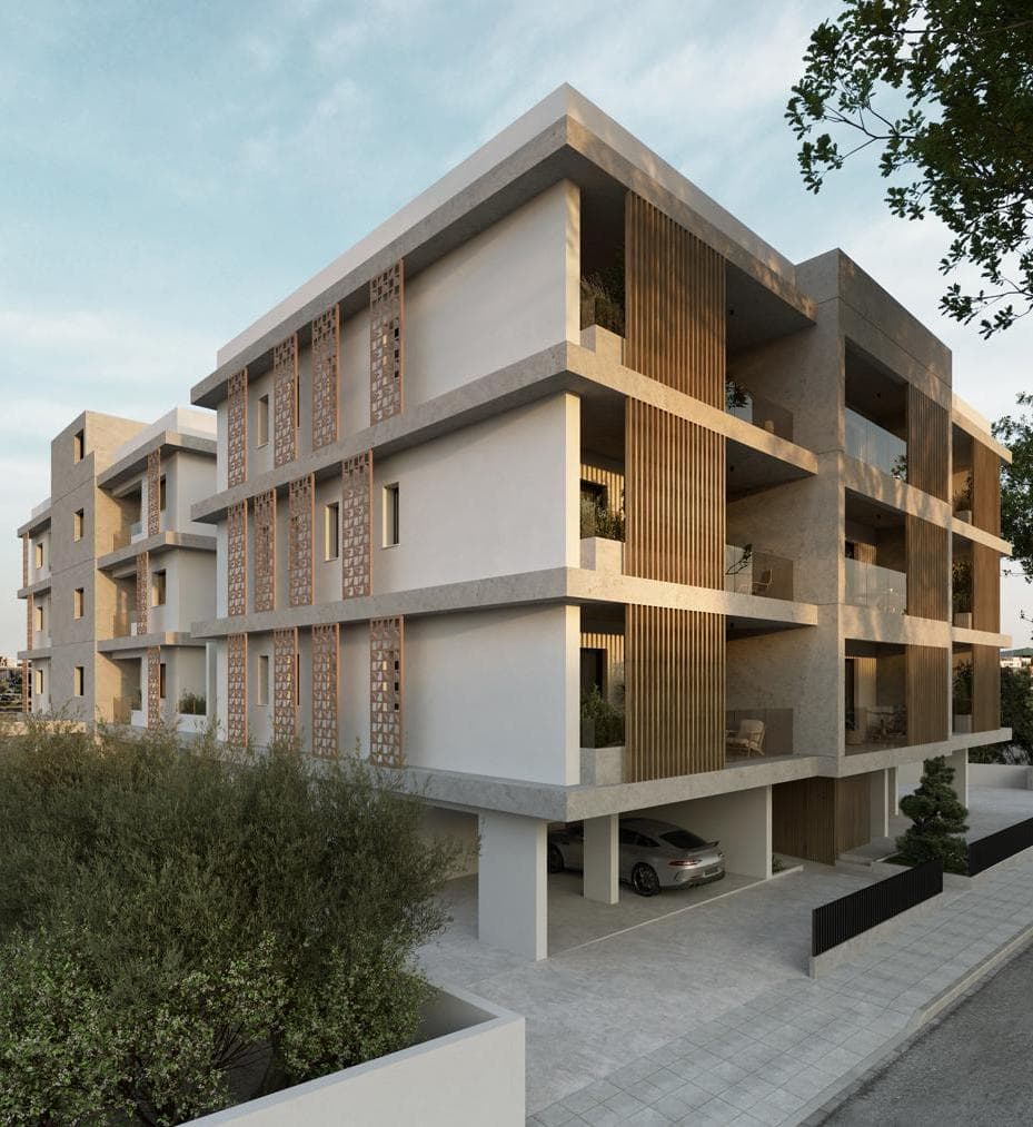 2-bedrooms apartments in Nicosia, Cyprus.