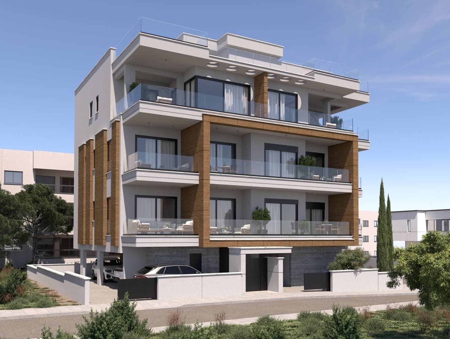 2-bedrooms apartments in Limassol, Cyprus.