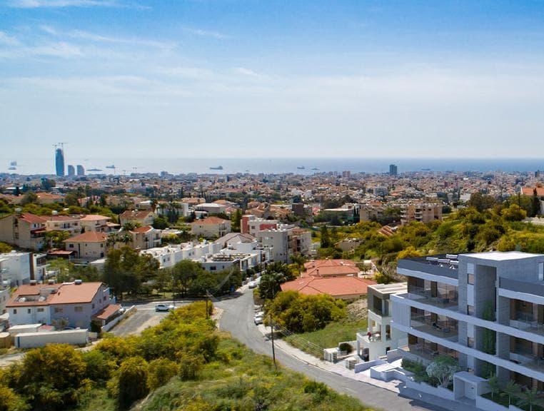 3-bedrooms apartments in Limassol, Cyprus.