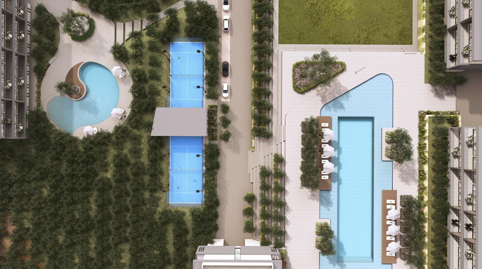 2-bedrooms apartments in Paphos, Cyprus.