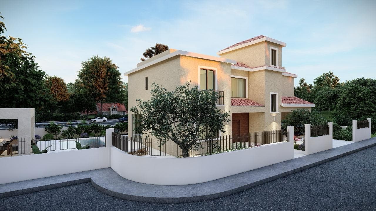 4-bedrooms house in Paphos, Cyprus.