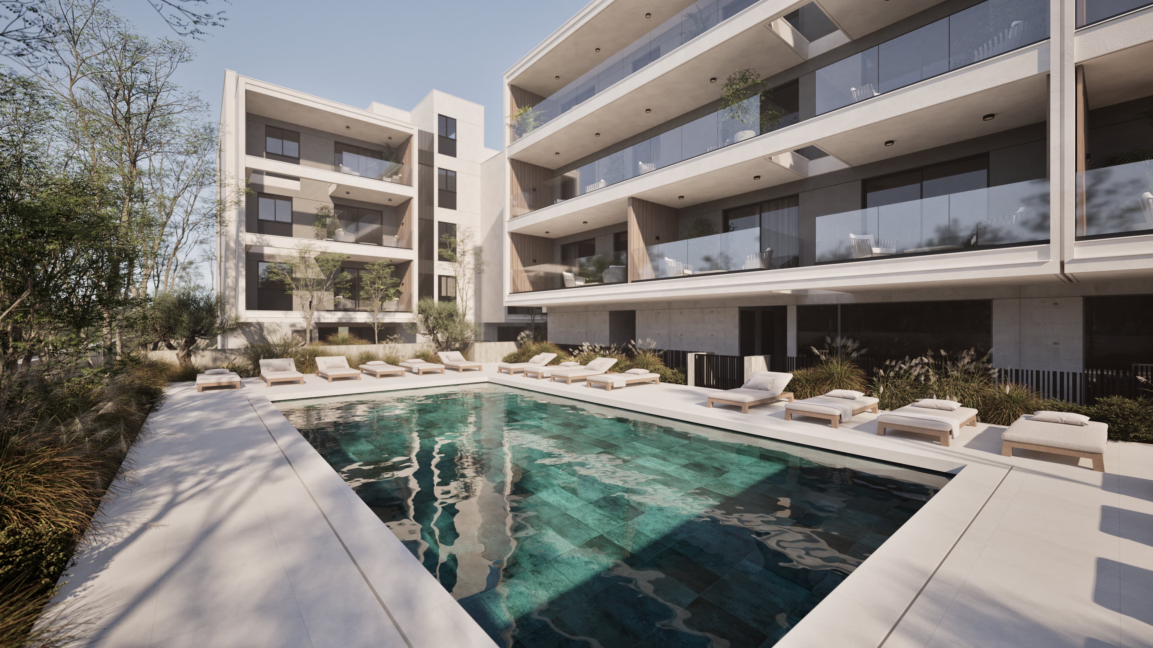 2-bedrooms apartments in Limassol, Cyprus.
