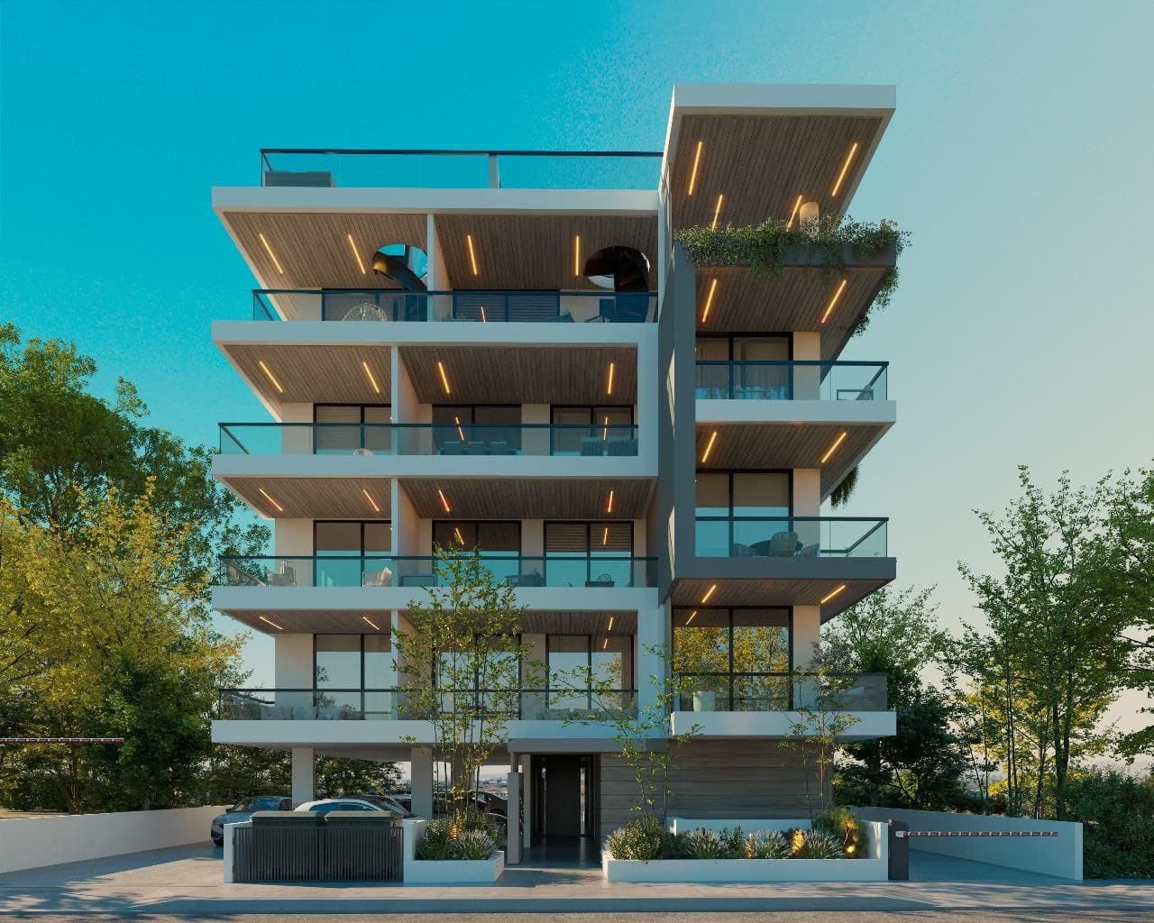 2-bedrooms apartments in Larnaca, Cyprus.