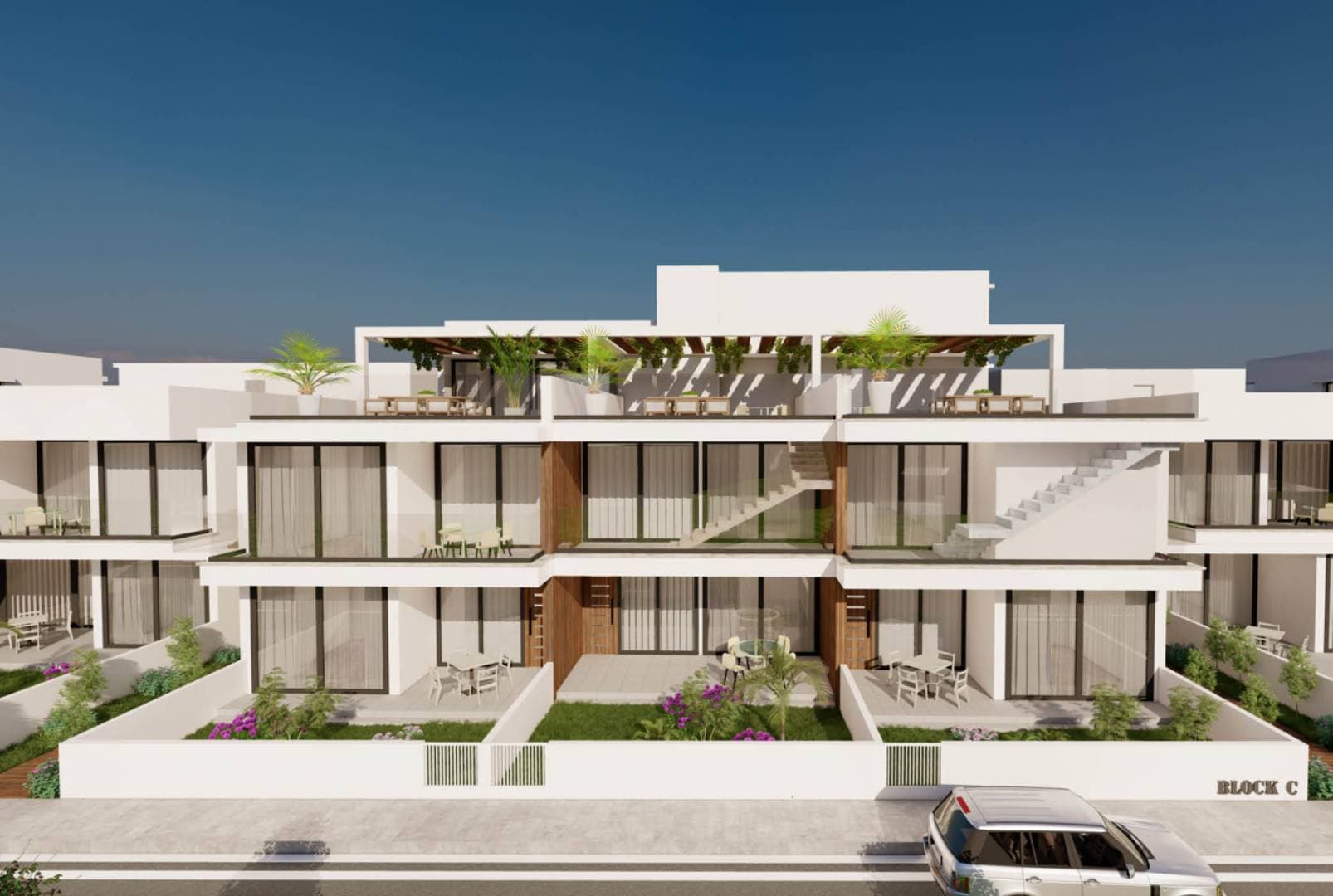 2-bedrooms apartments in Larnaca, Cyprus.