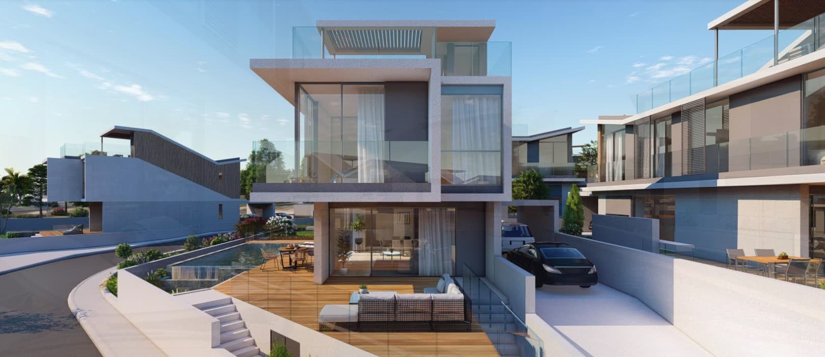 3-bedrooms house in Paphos, Cyprus.