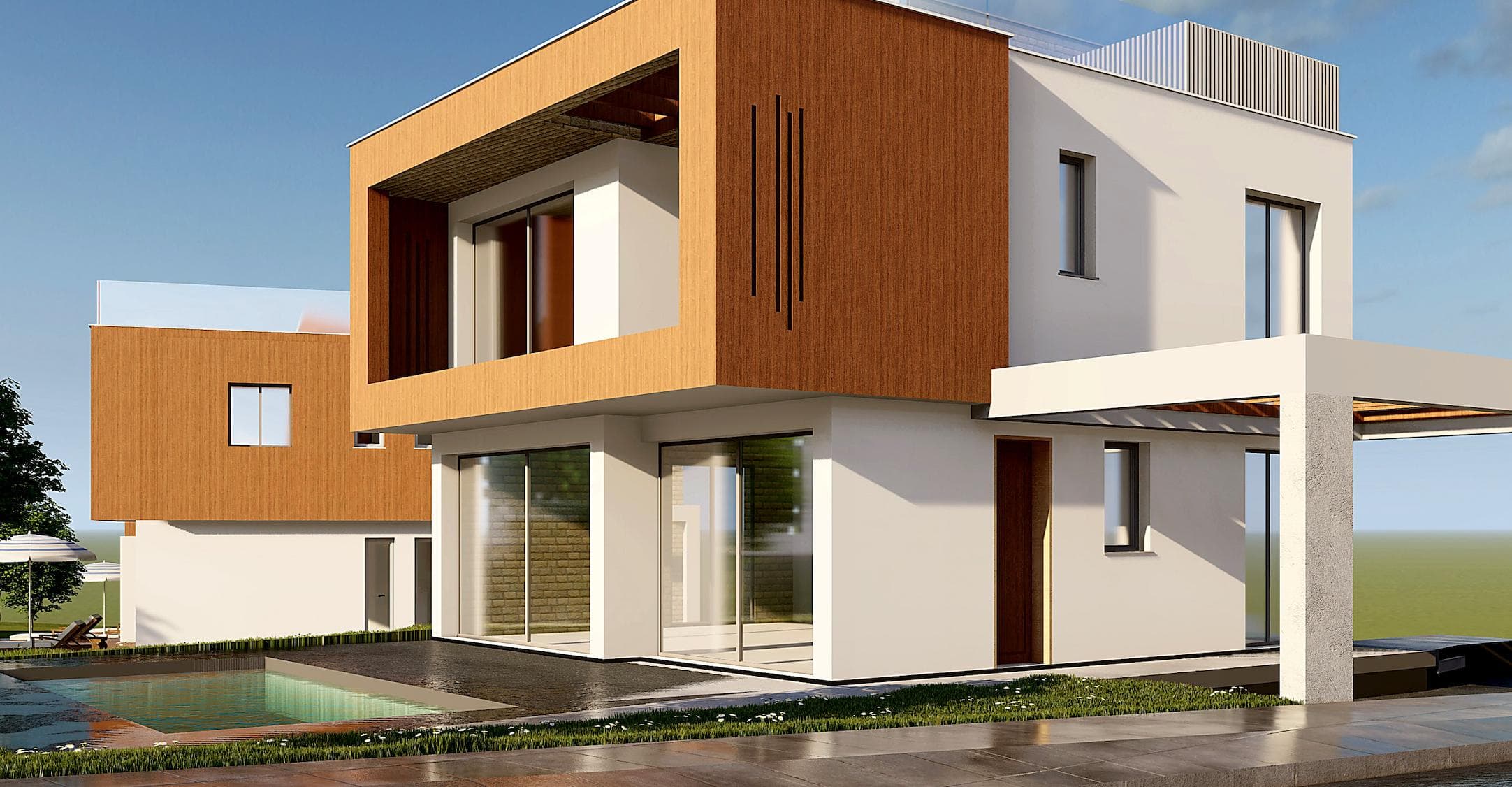 3-bedrooms house in Paphos, Cyprus.