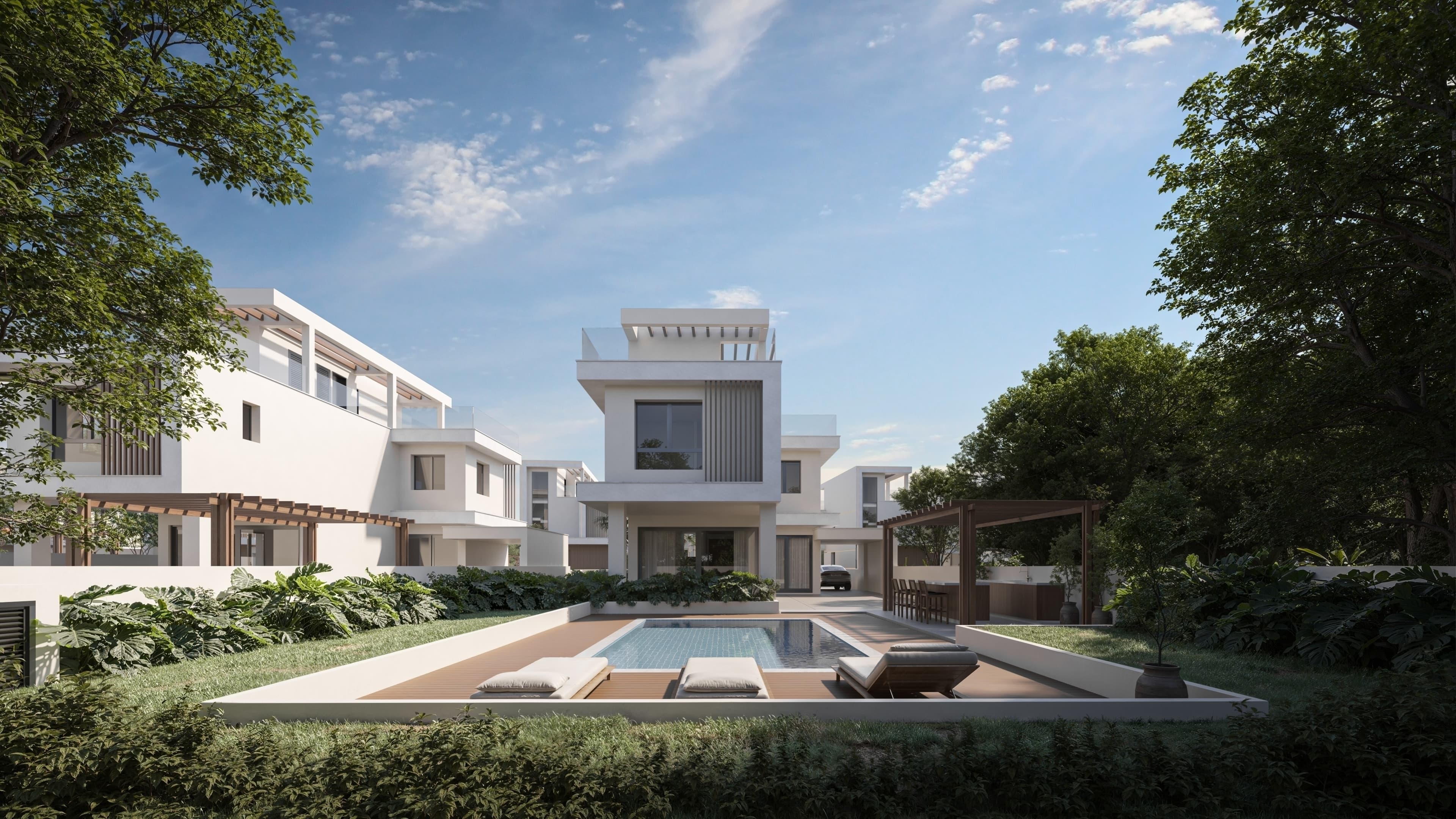 4-bedrooms house in Larnaca, Cyprus.