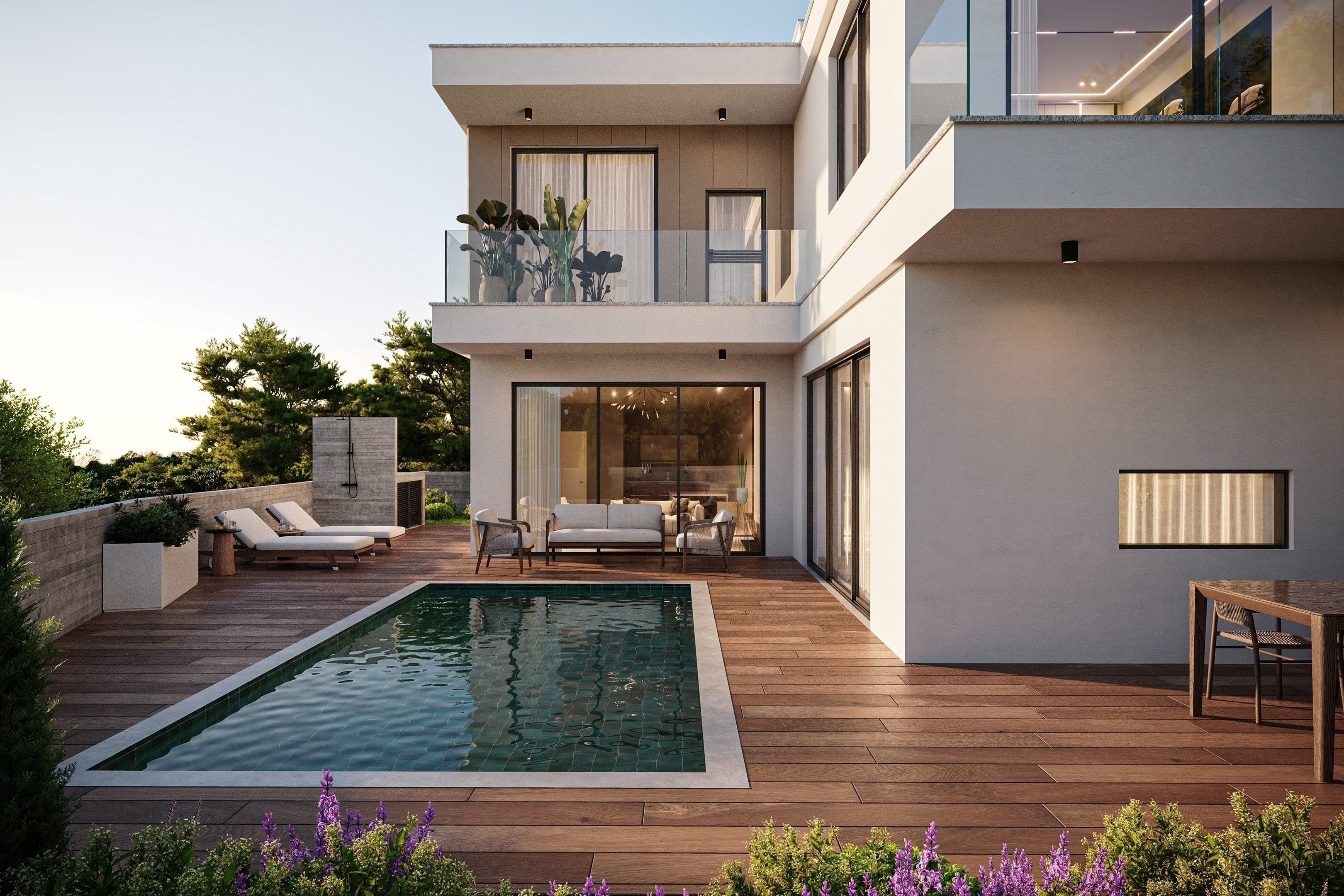 3-bedrooms house in Paphos, Cyprus.