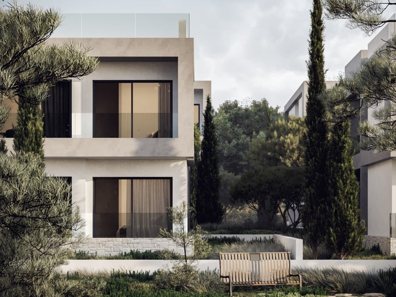 2-bedrooms apartments in Paphos, Cyprus.