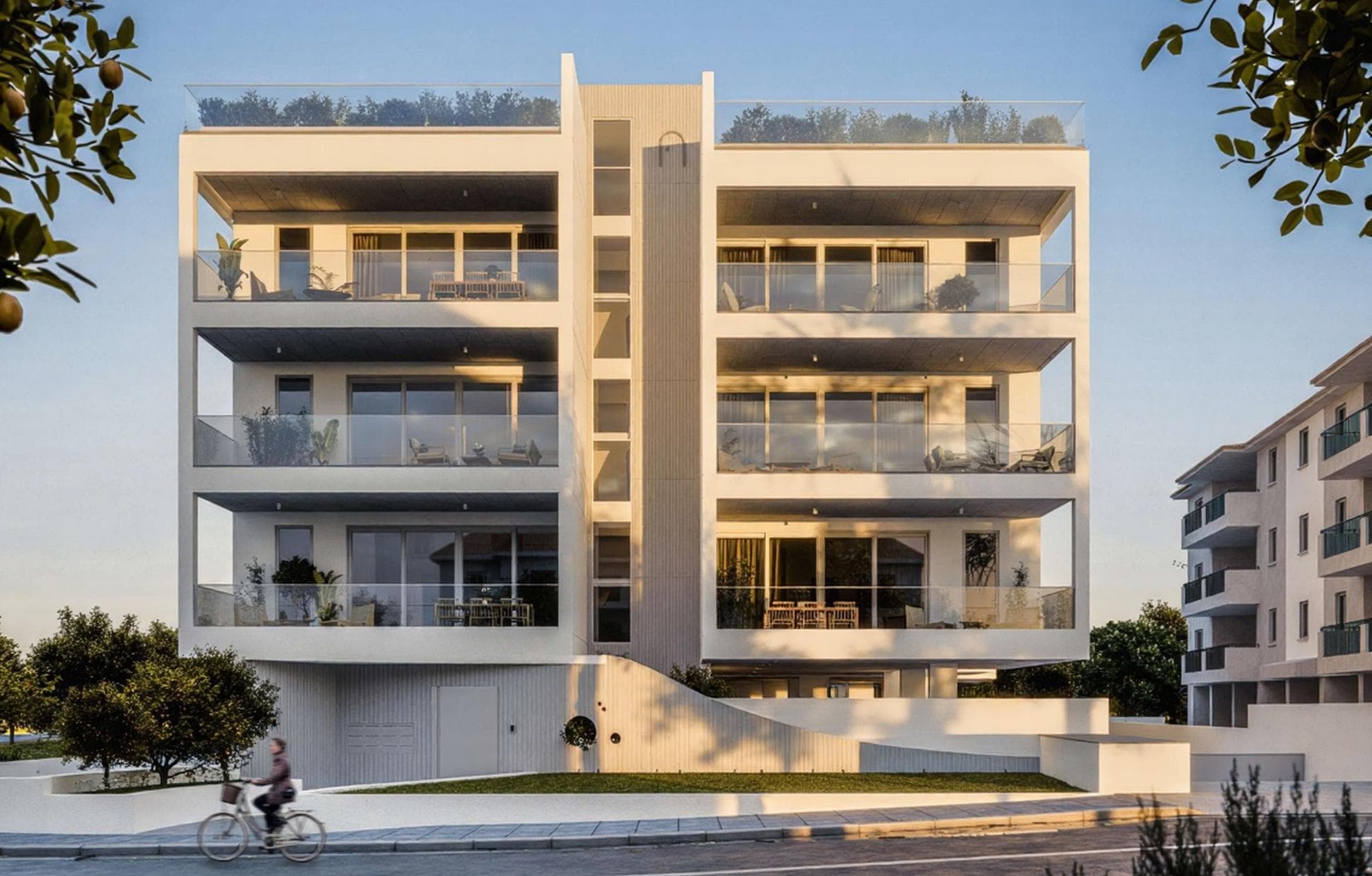 2-bedrooms apartments in Limassol, Cyprus.