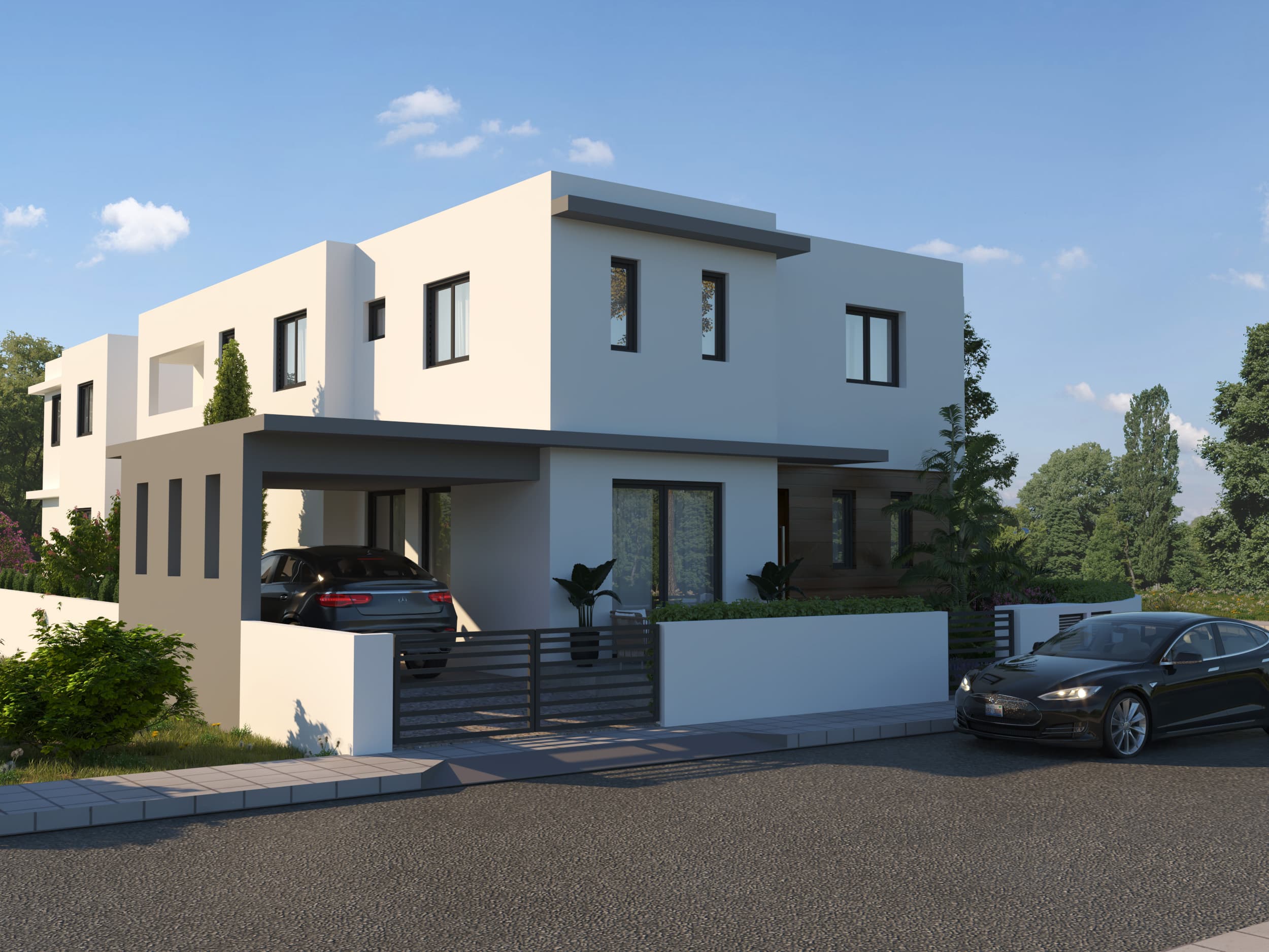 3-bedrooms house in Nicosia, Cyprus.