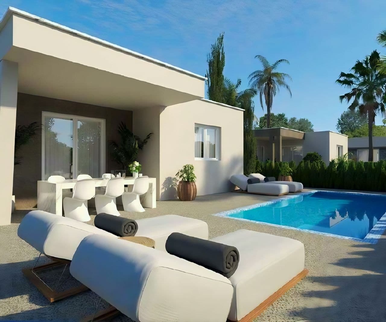 3-bedrooms house in Larnaca, Cyprus.