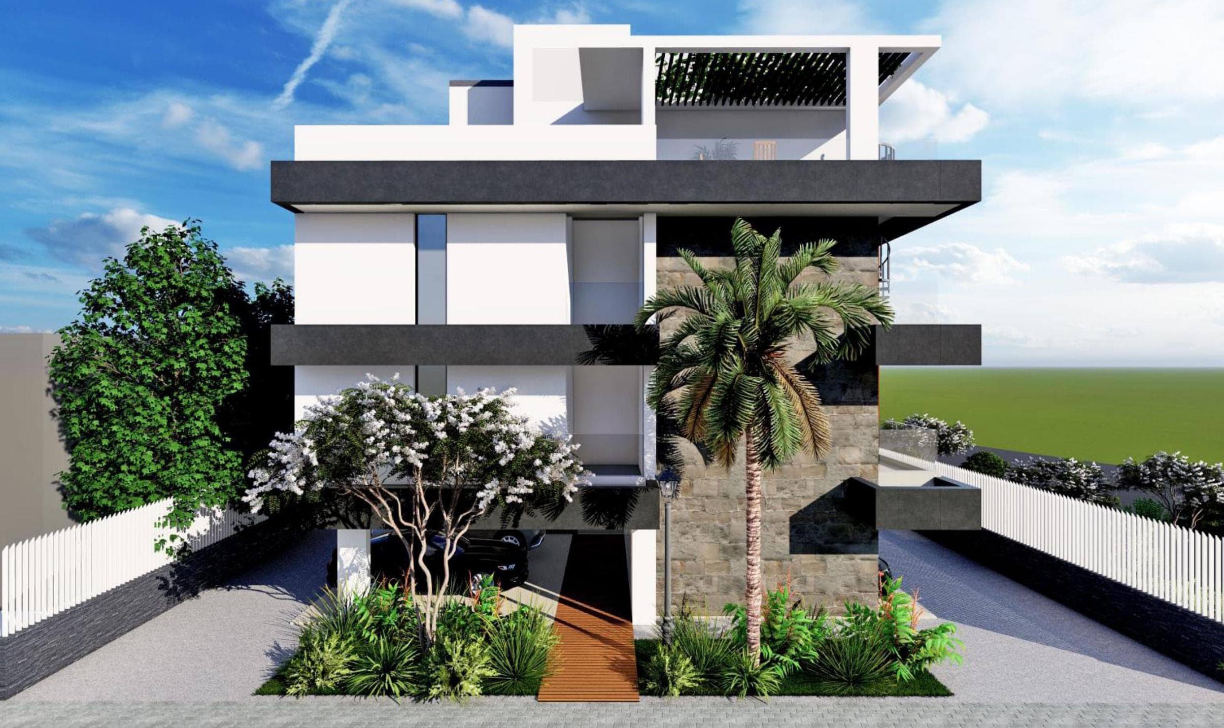 2-bedrooms apartments in Larnaca, Cyprus.
