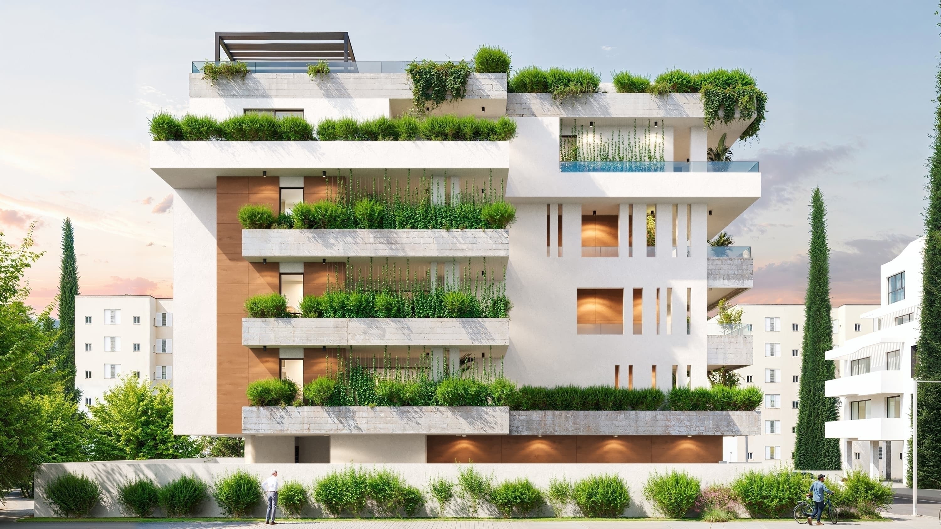 3-bedrooms apartments in Limassol, Cyprus.