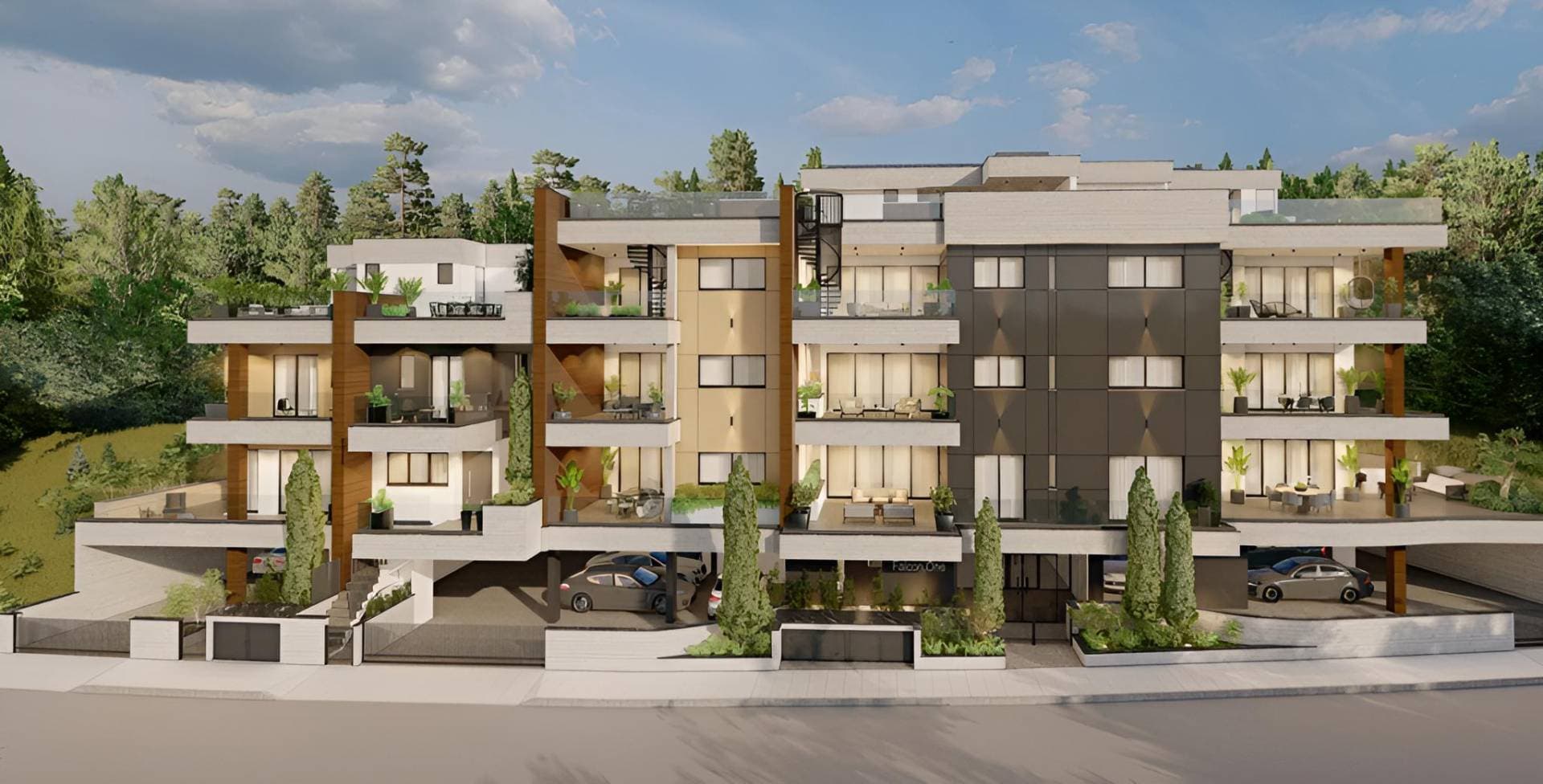 2-bedrooms apartments in Limassol, Cyprus.