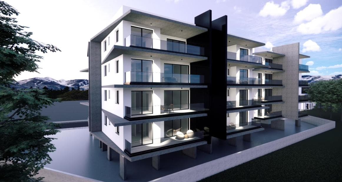 2-bedrooms apartments in Nicosia, Cyprus.