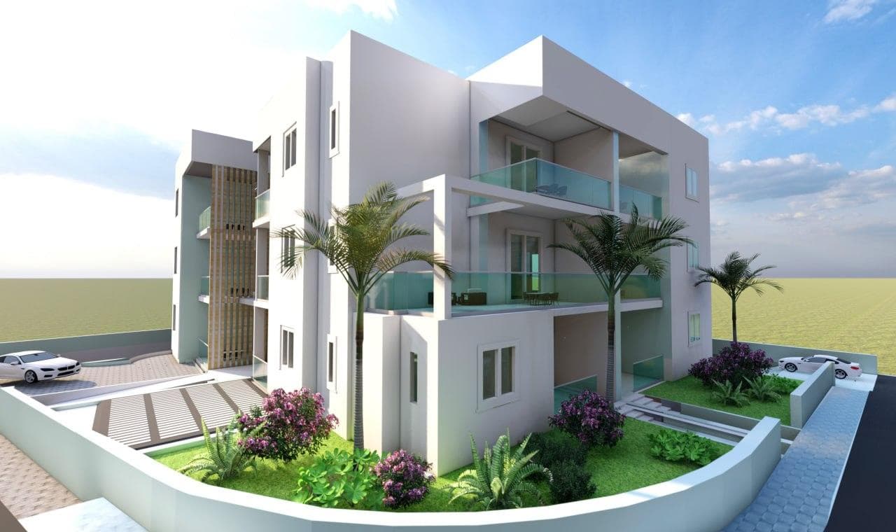2-bedrooms apartments in Larnaca, Cyprus.
