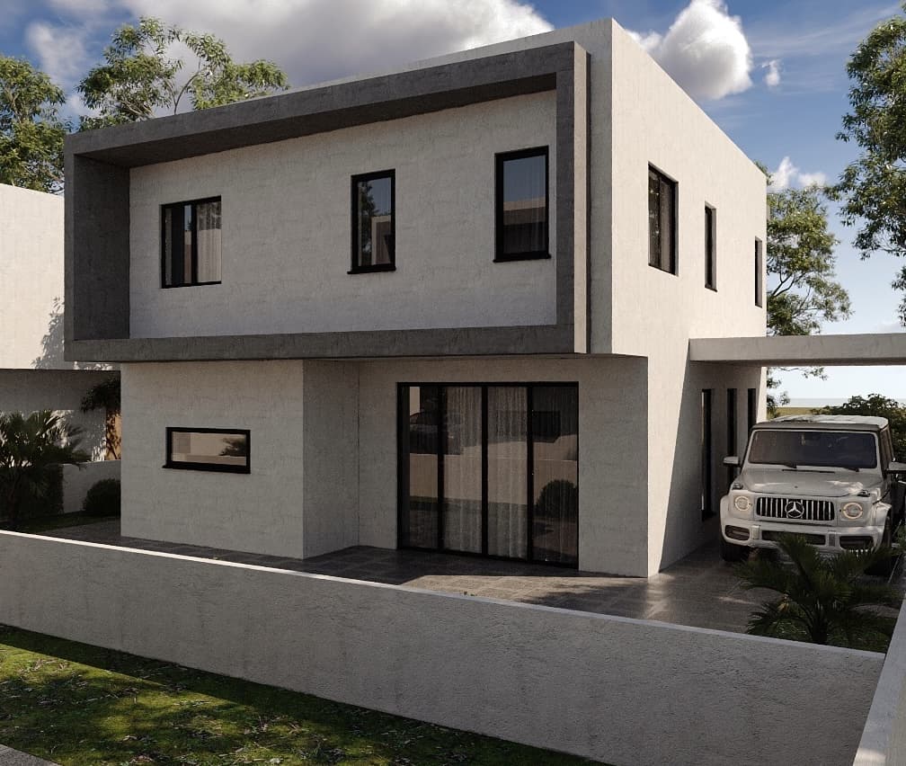 3-bedrooms house in Nicosia, Cyprus.