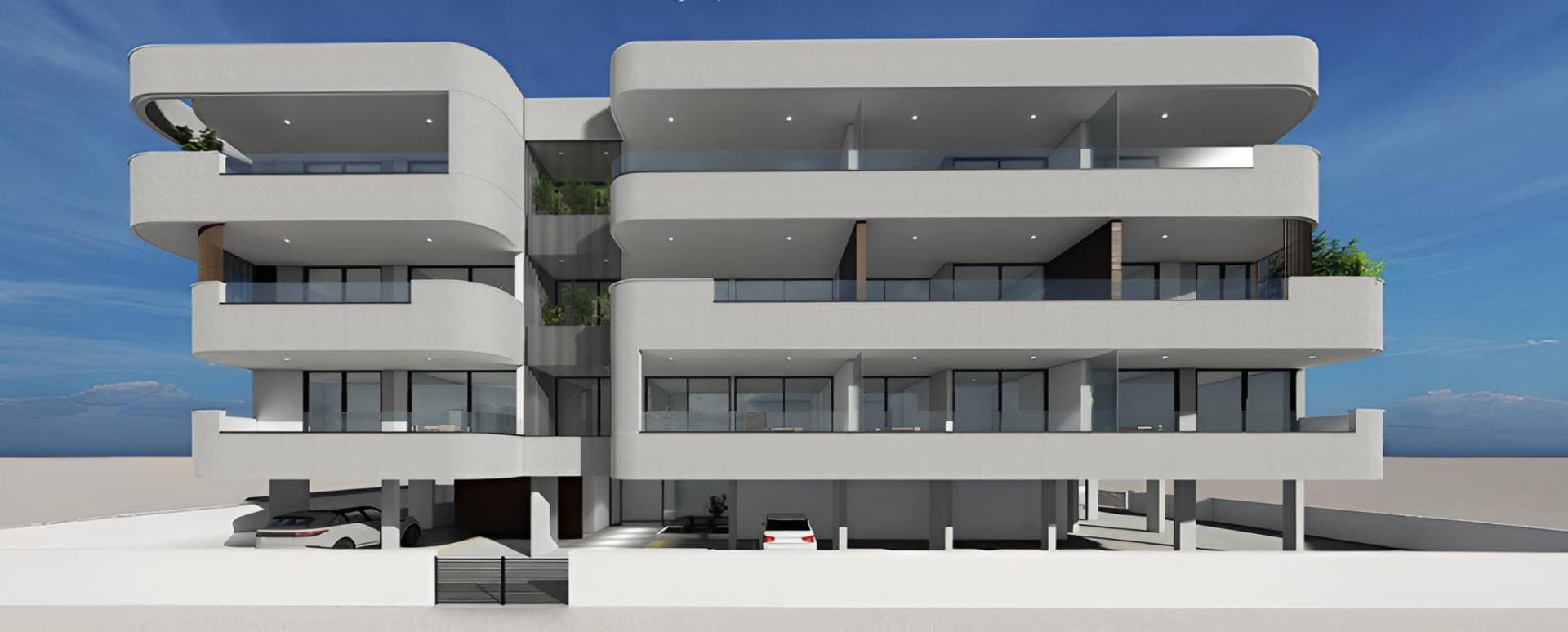1-bedrooms apartments in Limassol, Cyprus.
