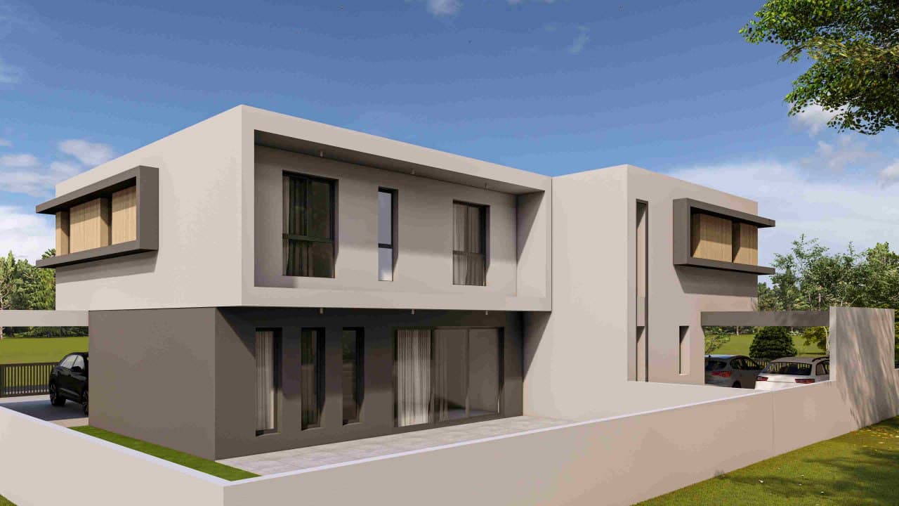 3-bedrooms house in Nicosia, Cyprus.