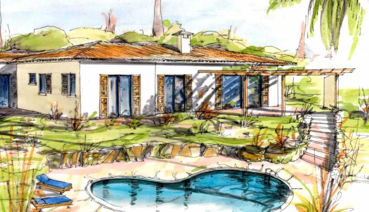 3-bedrooms house in Paphos, Cyprus.