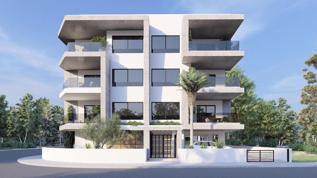 2-bedrooms apartments in Limassol, Cyprus.