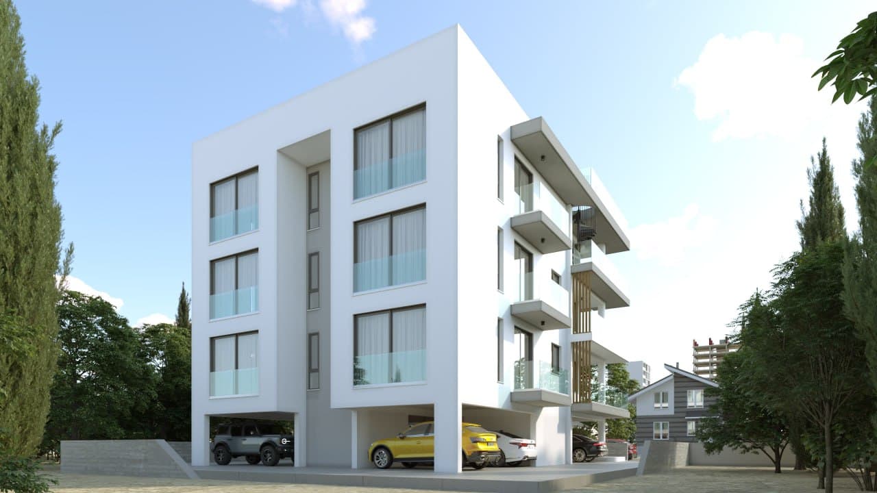 2-bedrooms apartments in Paphos, Cyprus.