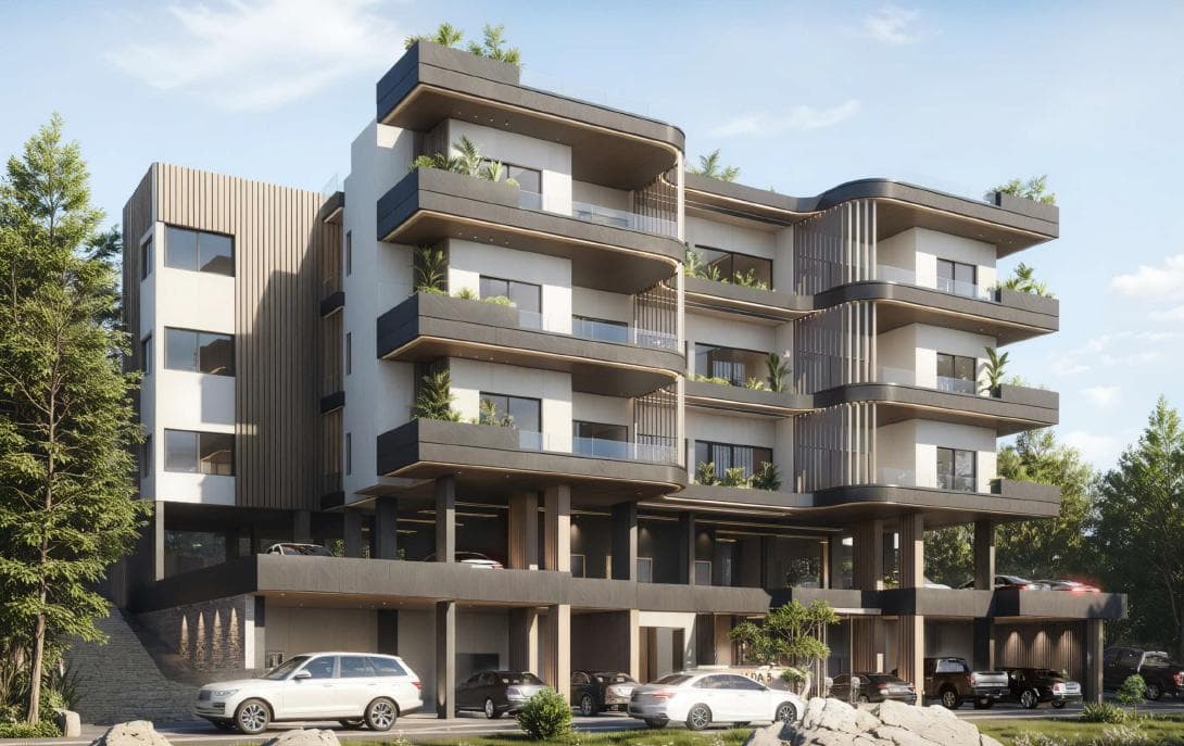 2-bedrooms apartments in Limassol, Cyprus.